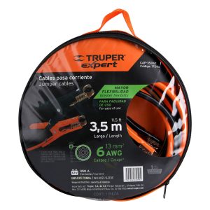 CABLE PASA CORRIENTE 3 M , CON FUNDA 