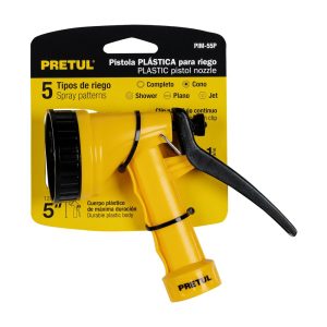 PISTOLA DE RIEGO PLASTICO , PRETUL 