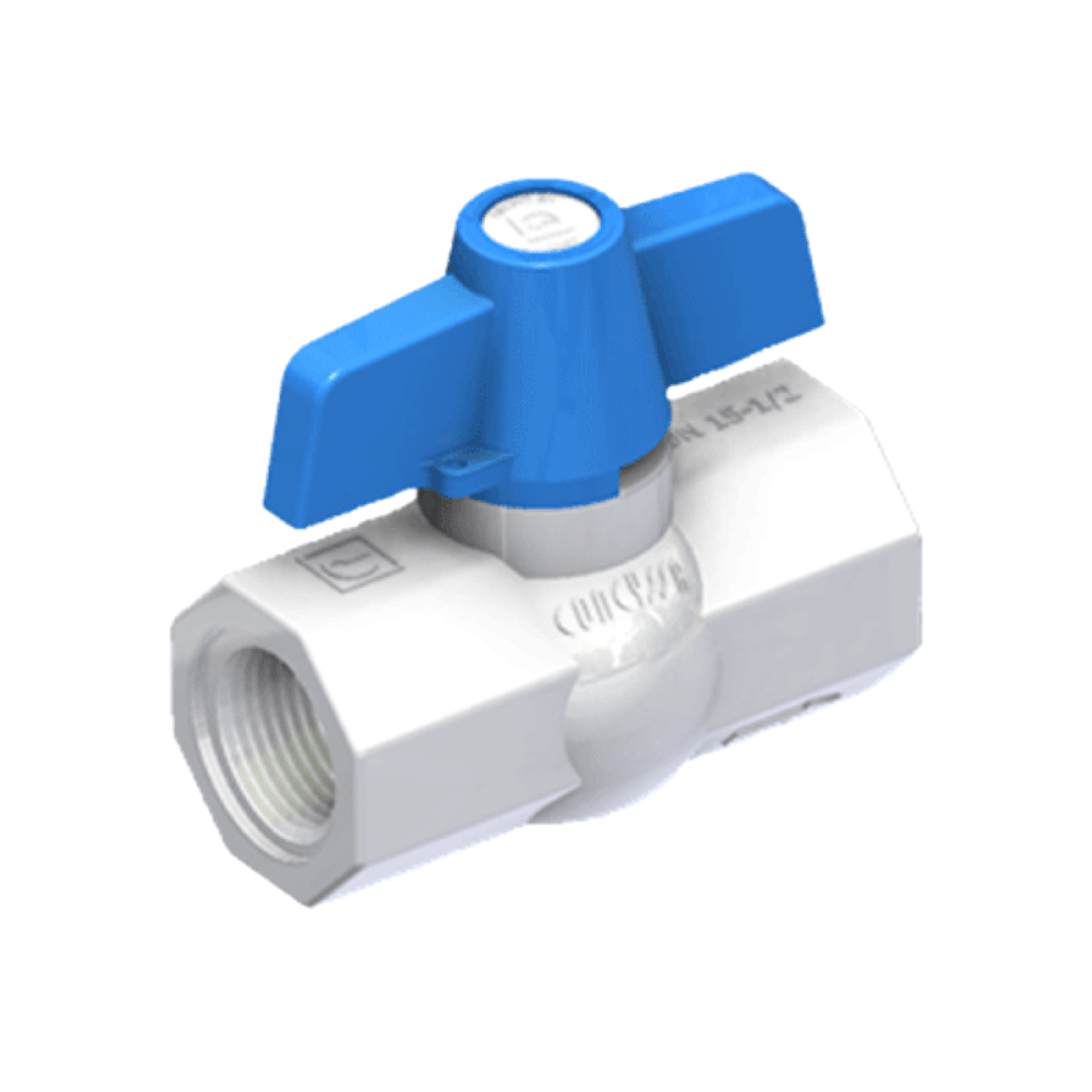 VALV. DE PASO TERMOP. DN15 CONCYSSA